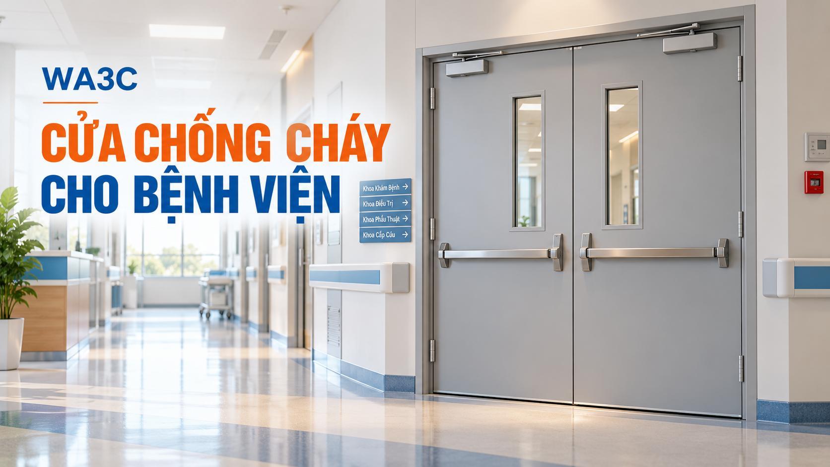 Cửa chống cháy cho Bệnh Viện