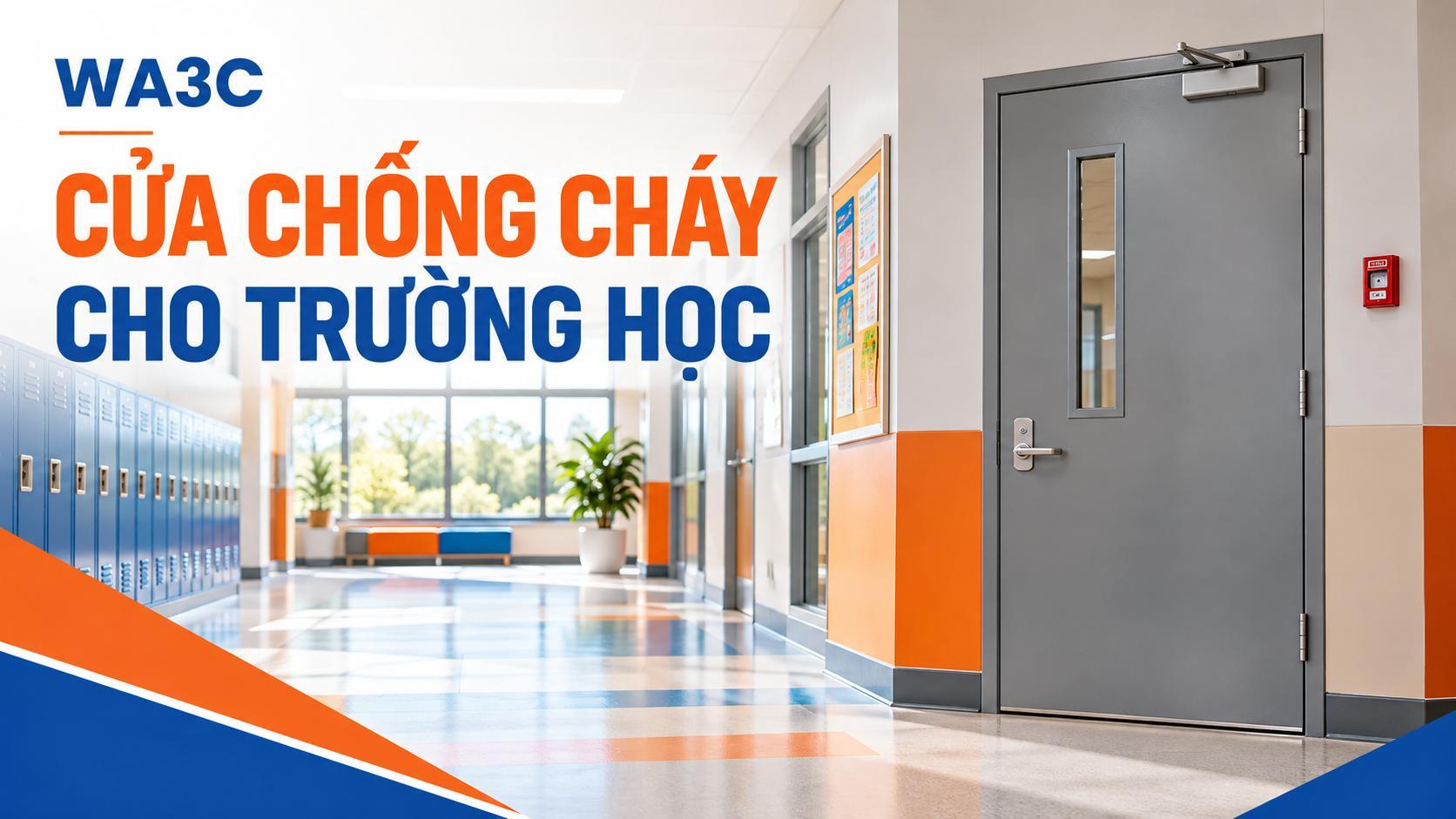 Cửa chống cháy cho Trường Học